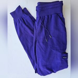 Grey's Anatomy Spandex Stretch Jogger Scrub Pants in Rich Purple